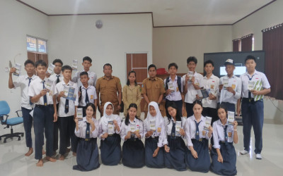 Sosialisasi SPMB  di SMPN 3 Kelay